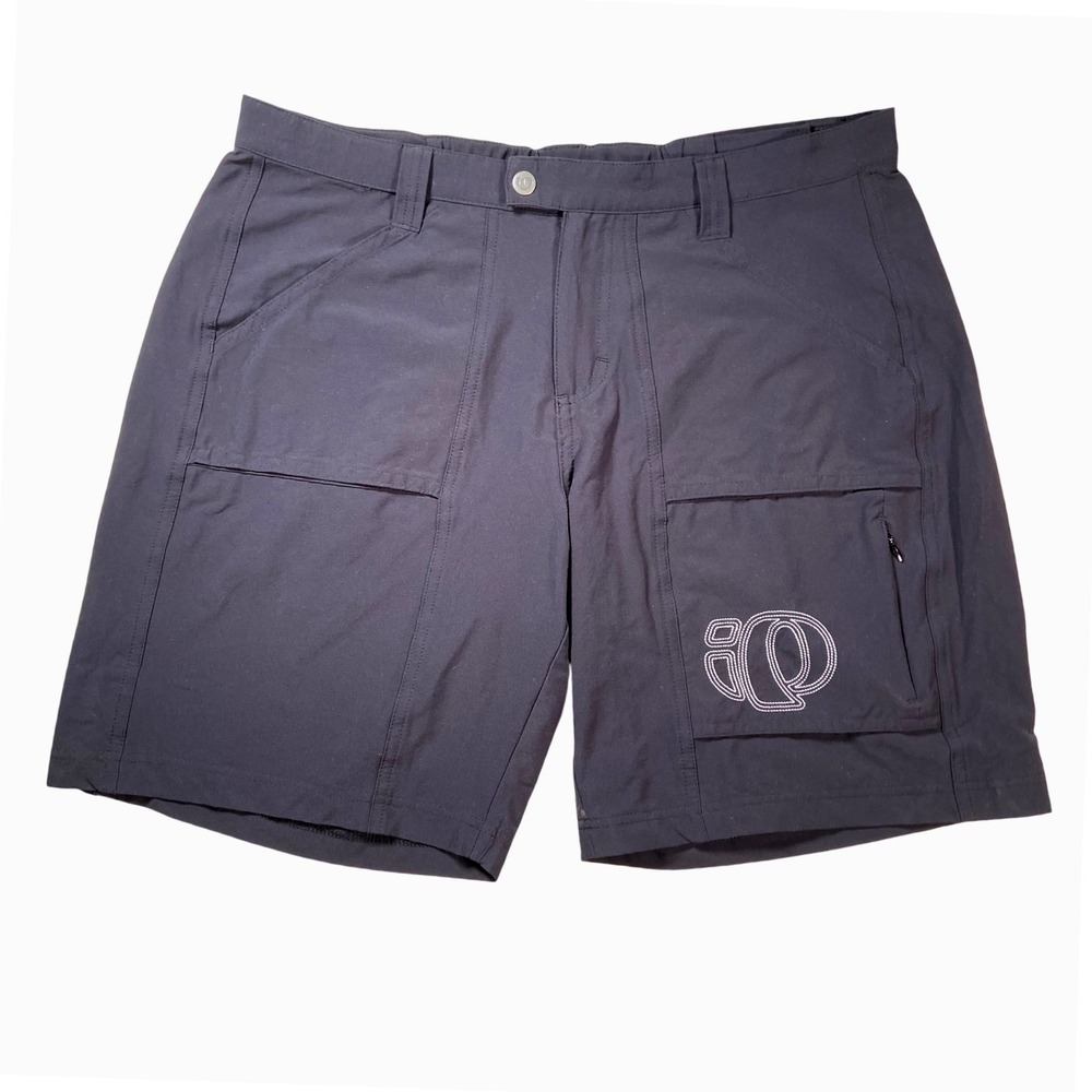 Pearl Izumi Mens MTB Cargo Shorts Gorpcore Hiking Cycling Gray Large